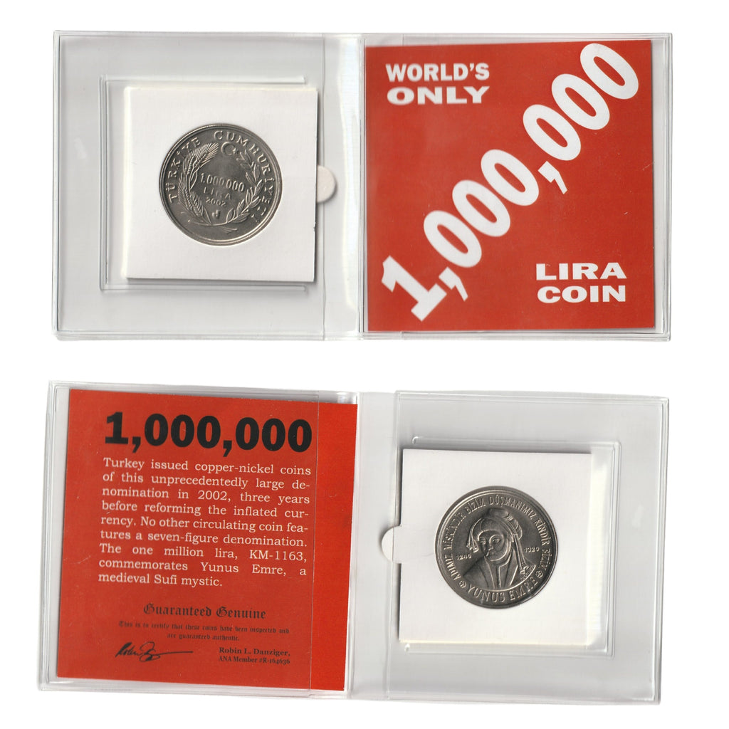 World’s Only 1,000,000 Lira Coin (Mini Album) - image 3