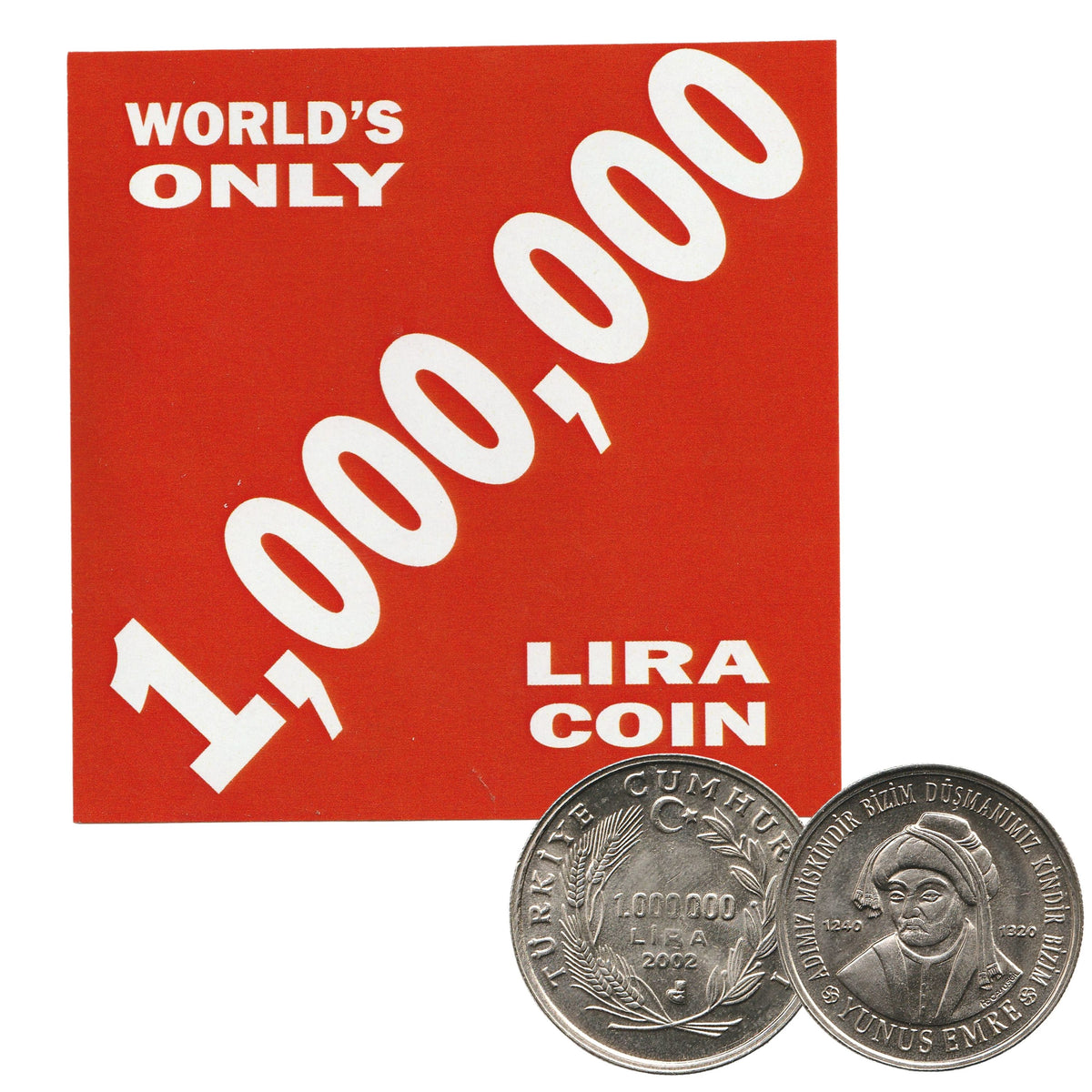 World’s Only 1,000,000 Lira Coin (Mini Album)