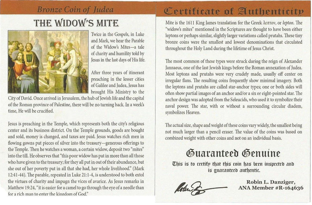 Widow’s Mite: Judean Prutah (Mid-Sized Album) - image 7