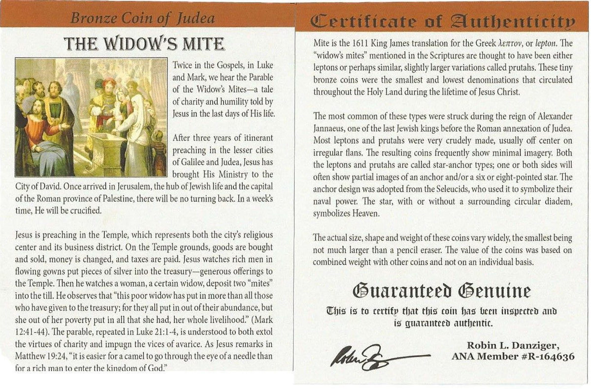 Widow’s Mite: Judean Prutah (Mid-Sized Album) - image 7