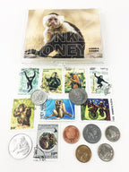 Monkey Money: 8 Coins & 8 Postage Stamps (Clear Box) - image 2