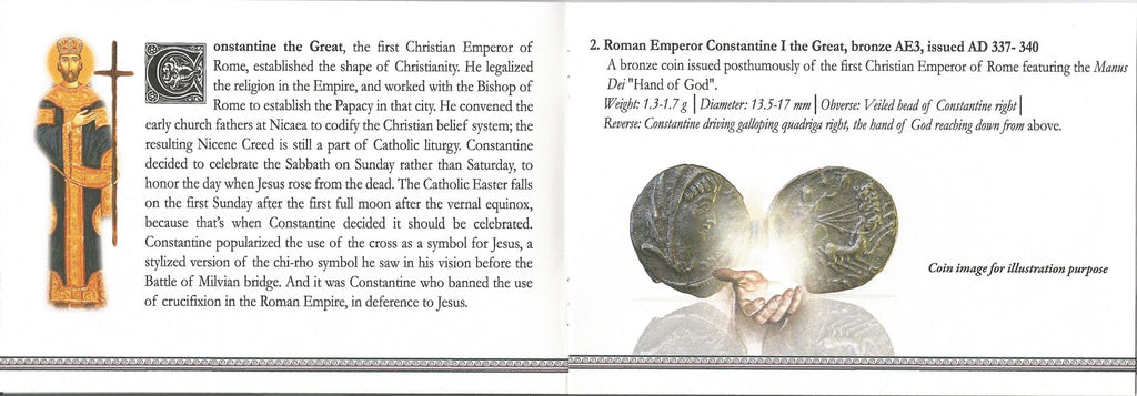 Monumental Figures in Christianity (Six-Coin Box) - image 8