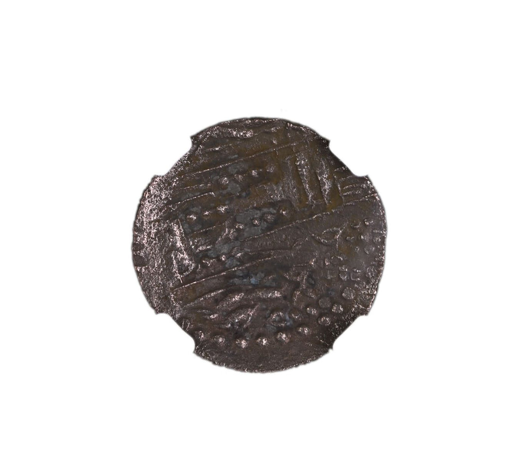 Nezak Huns (c. AD 484–665) Central Asia AR Drachm NGC (LG Tier) representative stock photograph 3