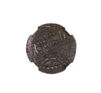 Nezak Huns (c. AD 484–665) Central Asia AR Drachm NGC (LG Tier) representative stock photograph 3