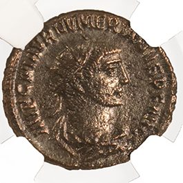 Numerian BI Aurelianianus AD 283-284 NGC VF Ancient Roman Coin — image 2