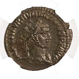 Numerian BI Aurelianianus AD 283-284 NGC XF Ancient Roman Coin — image 2
