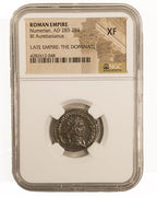 Numerian BI Aurelianianus AD 283-284 NGC XF Ancient Roman Coin — image 4