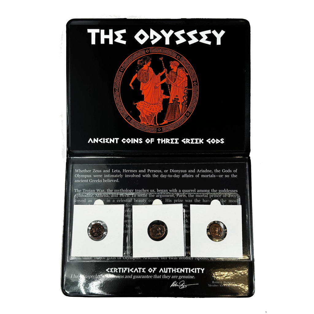The Odyssey: Ancient Coins of Three Greek Gods - image 2