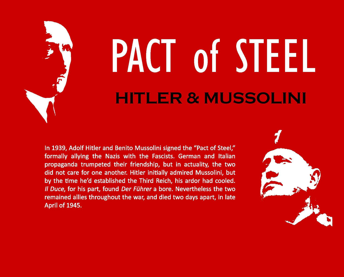 Pact of Steel: Hitler & Mussolini 6-Piece (Album) - image 7