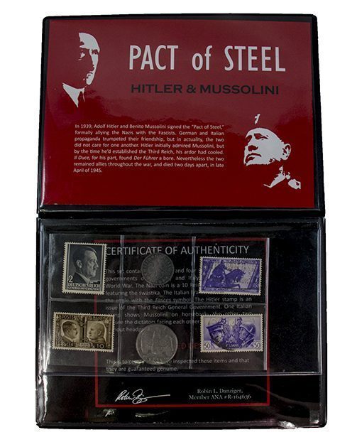 Pact of Steel: Hitler & Mussolini 6-Piece (Album) - image 2