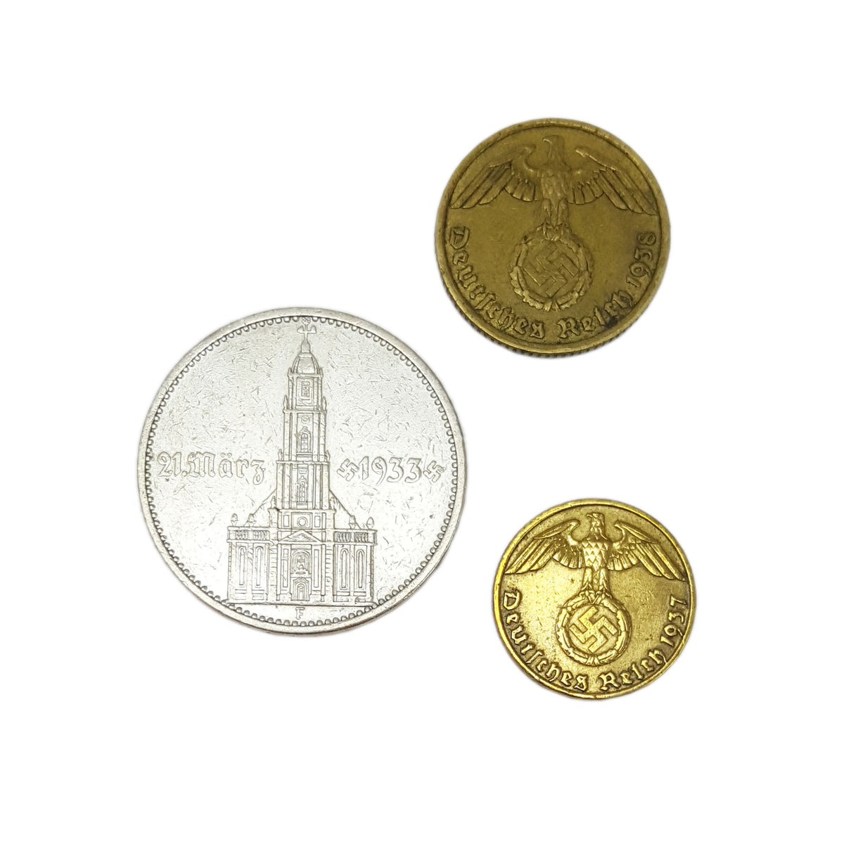 Rise of Hitler: Day of Potsdam. Three-coin boxed collection. LIMITED EDITION. - image 5
