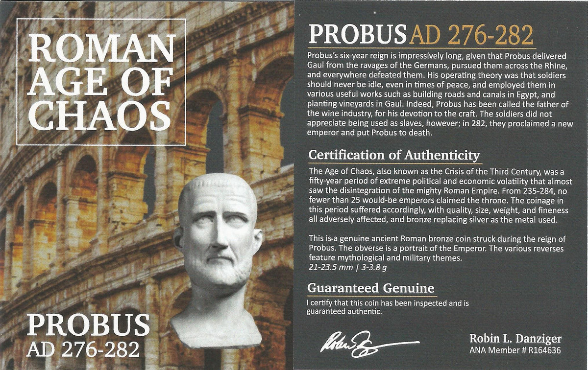 Probus BI Antoninianus AD 276-282 NGC CH-VF Ancient Roman Coin — image 2