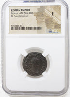 Probus BI Antoninianus AD 276-282 NGC F Ancient Roman Coin — image 5
