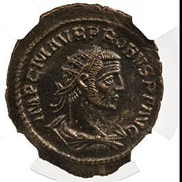 Probus BI Antoninianus AD 276-282 NGC XF Ancient Roman Coin — image 2