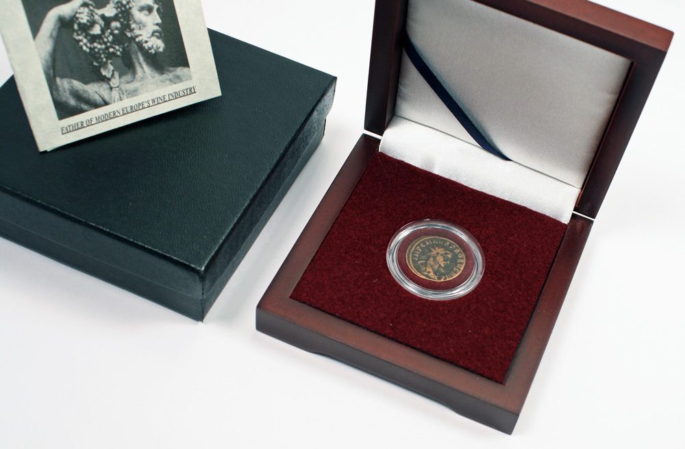 Probus Box: Father Of Modern Europe’s Wine Industry (One-Coin Box) - image 2