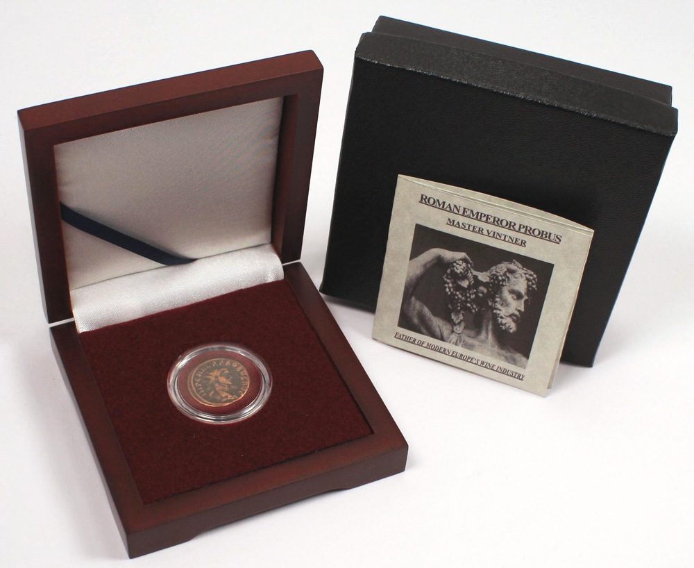 Probus Box: Father Of Modern Europe’s Wine Industry (One-Coin Box)