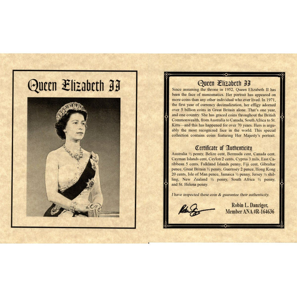 Queen Elizabeth II: A Collection of 20 Portrait Coins (Twenty-Coin Boxed Set) - image 3