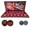 Queen Elizabeth II: A Collection of 20 Portrait Coins (Twenty-Coin Boxed Set)