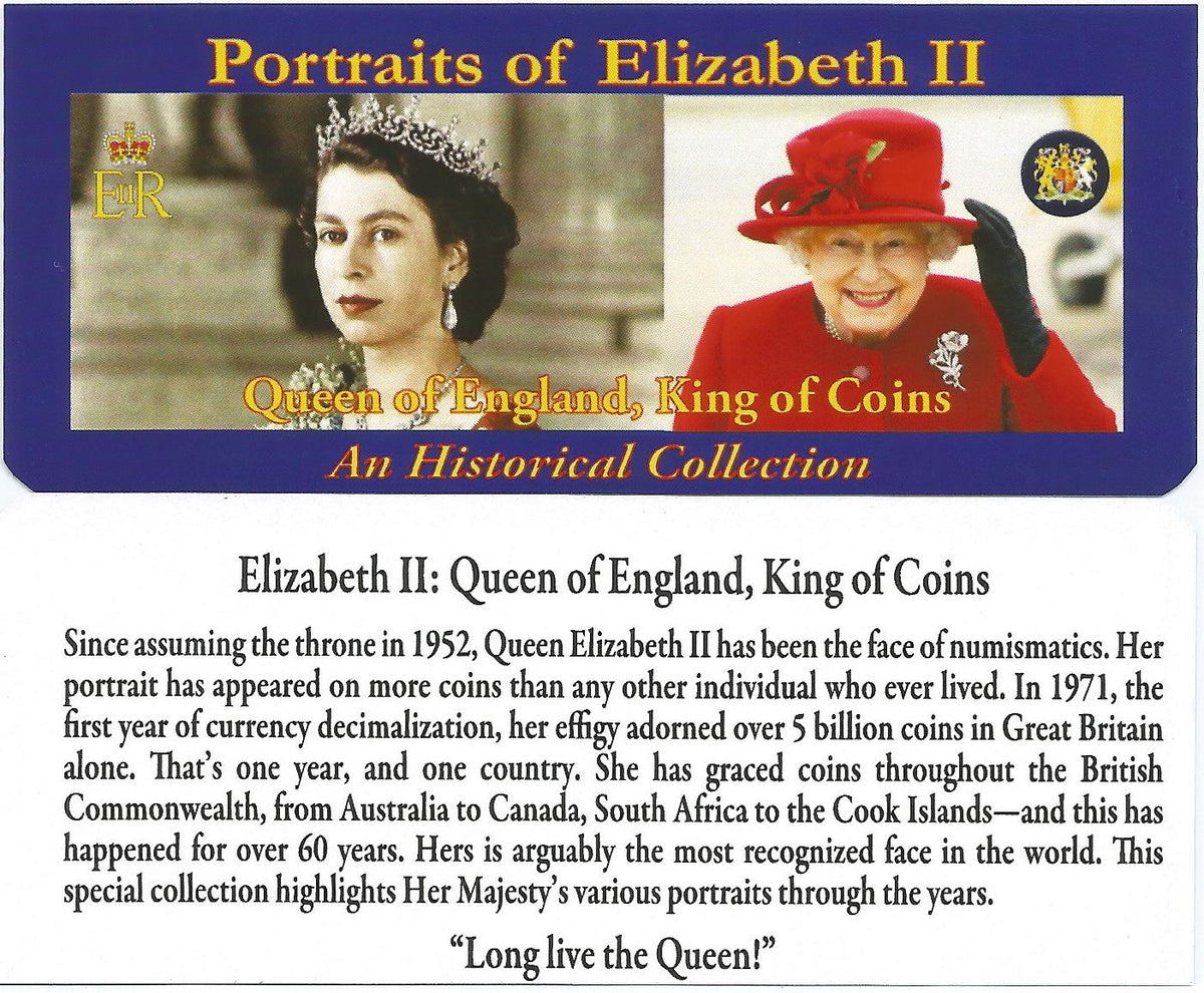 Queen Of England Four Historical Coins (Mini Album) - image 3