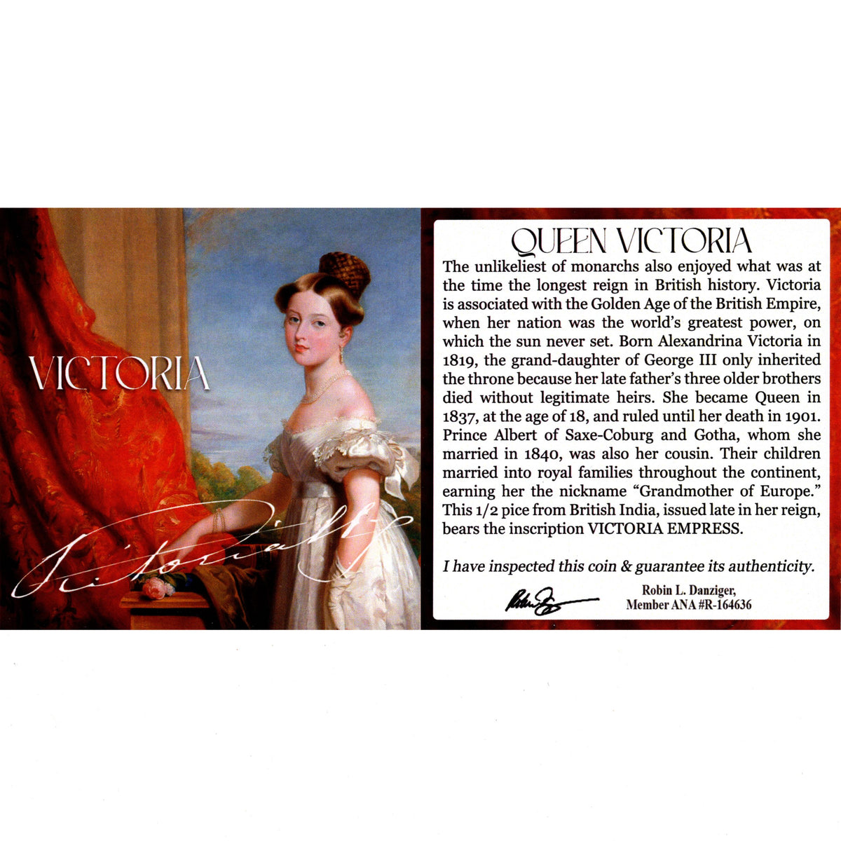 Queen Victoria, Empress of India (mini album) - image 4