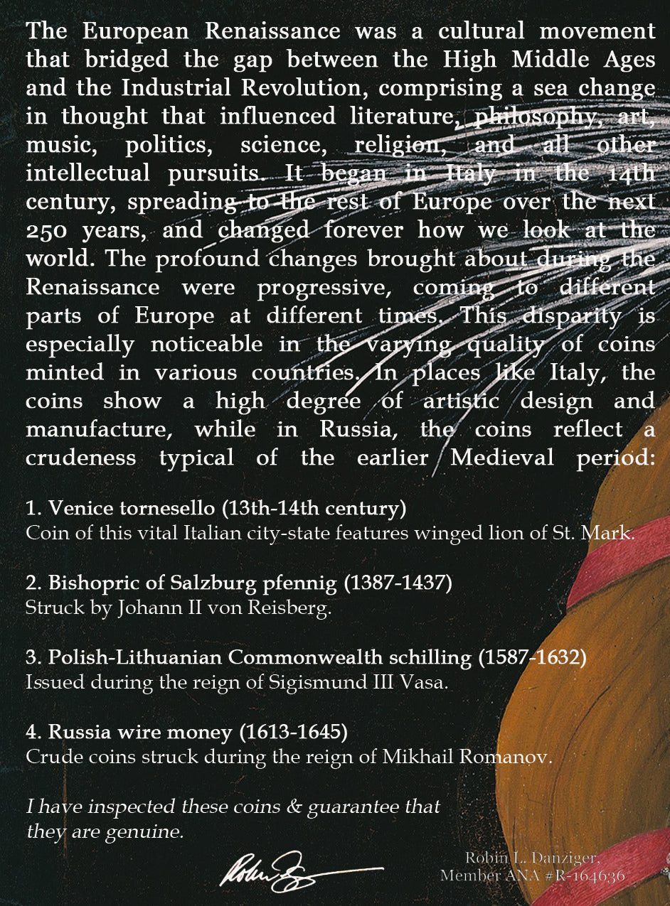 The Renaissance: Four Silver Coins (boxed set) - image 4