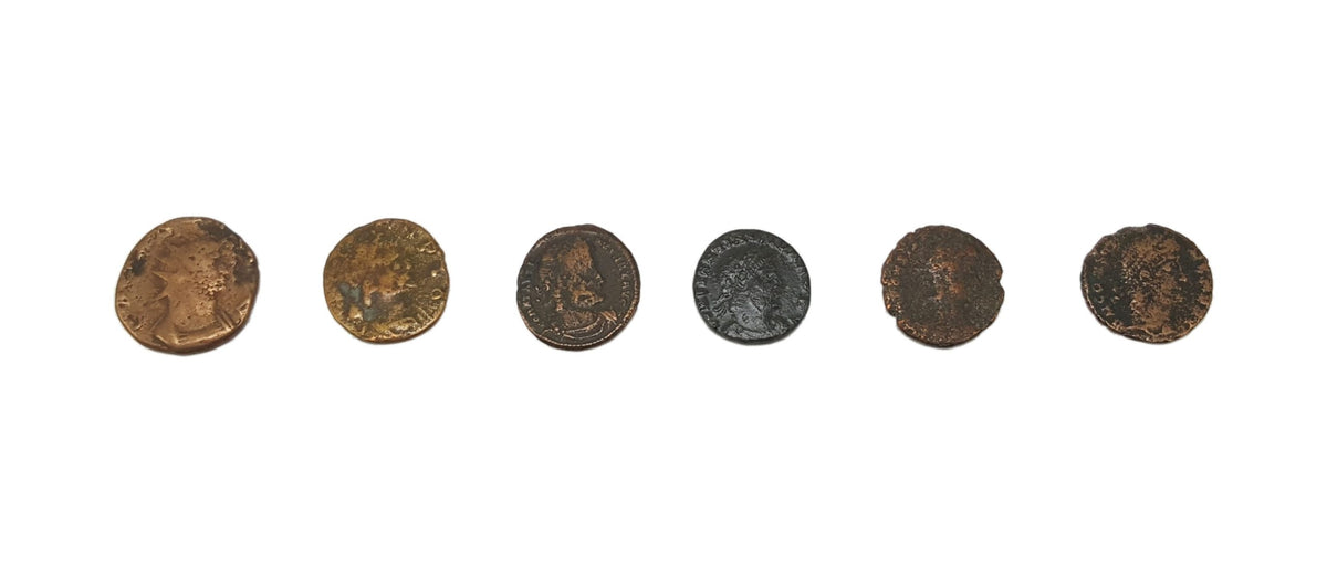 Rise of Christianity in Ancient Rome: 12 Bronze Coins - image 4