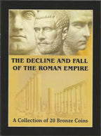 The Decline and Fall of the Roman Empire: Box of 20 Bronze Coins of Ancient Rome - image 7