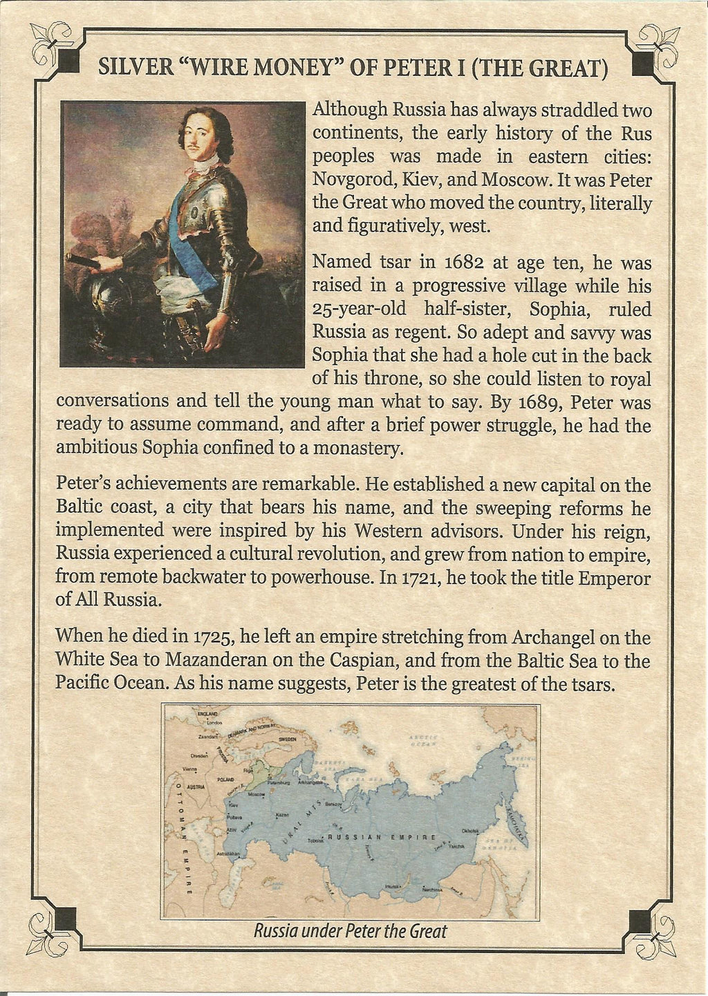 Russia Wire Money (Album) - image 3