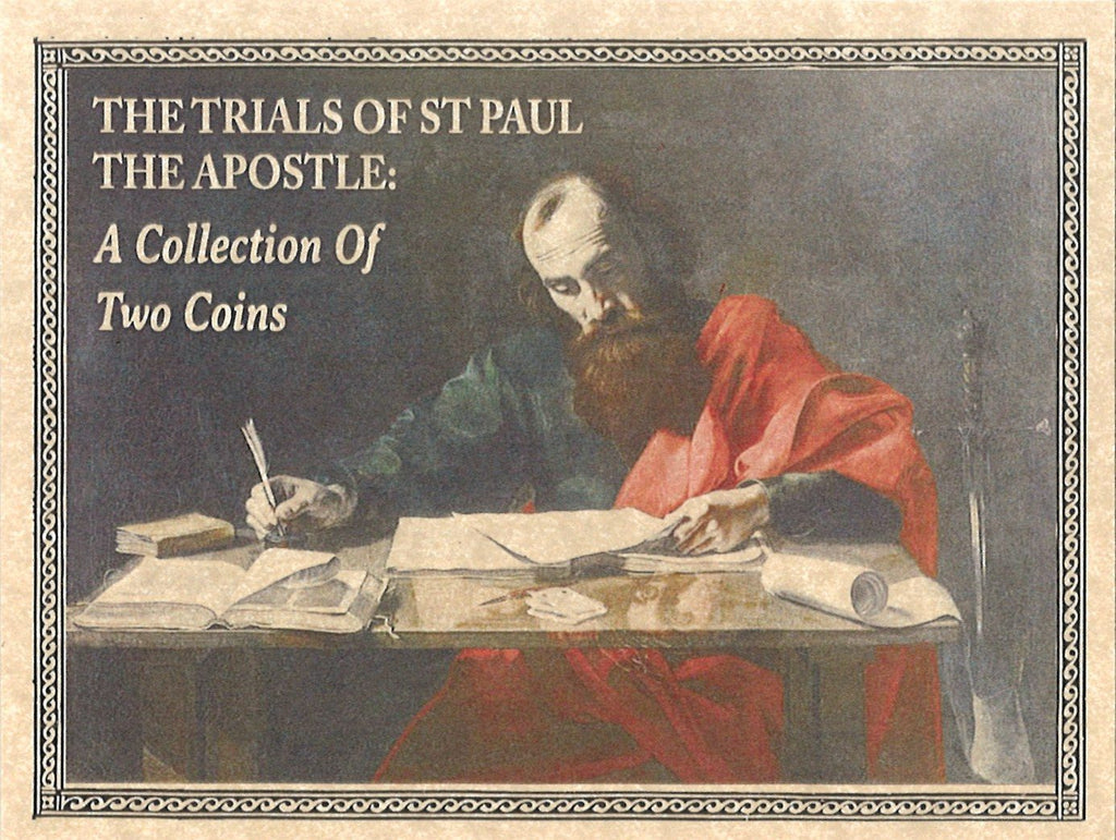 Trials of Saint Paul: Two Bronze Prutahs of Judaea (Clear Box) - image 3