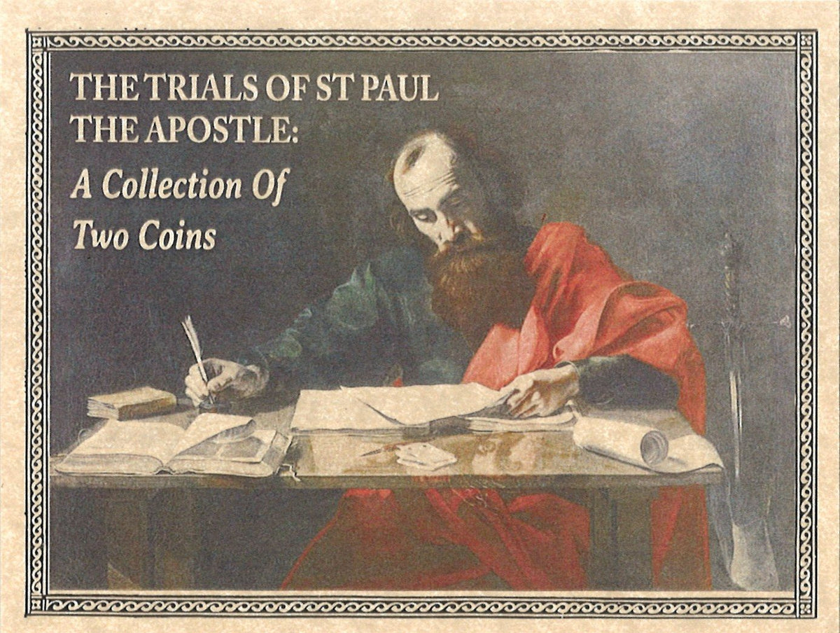 Trials of Saint Paul: Two Bronze Prutahs of Judaea (Clear Box) - image 3