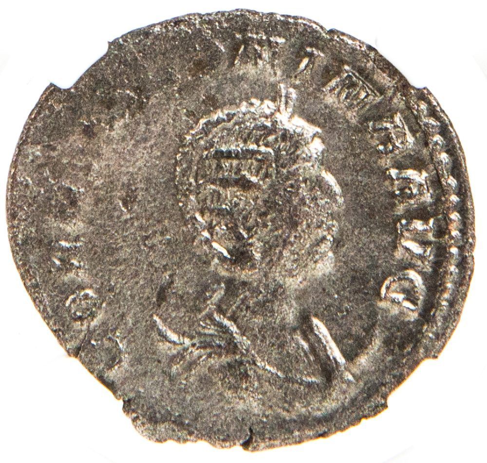 Salonina BI Double-Denarius AD 254-268 NGC VF Ancient Roman Coin — image 2