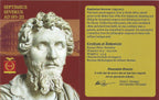 Septimius Severus (AD 193–211) Roman Empire AR Denarius NGC Ch XF representative stock photograph 2