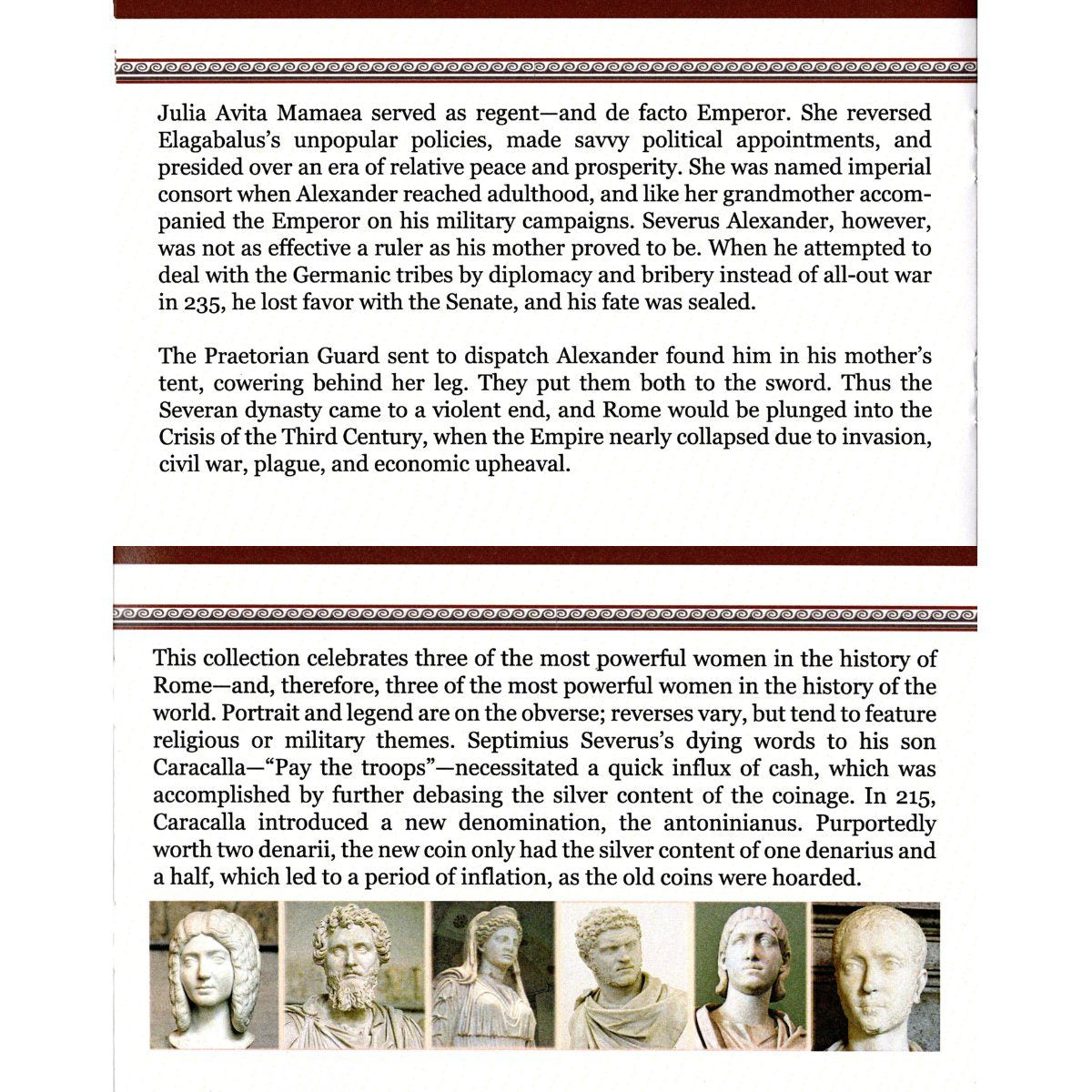 Rome’s “Three Julias” : Severan Dynasty (Six-Coin Box) - image 6
