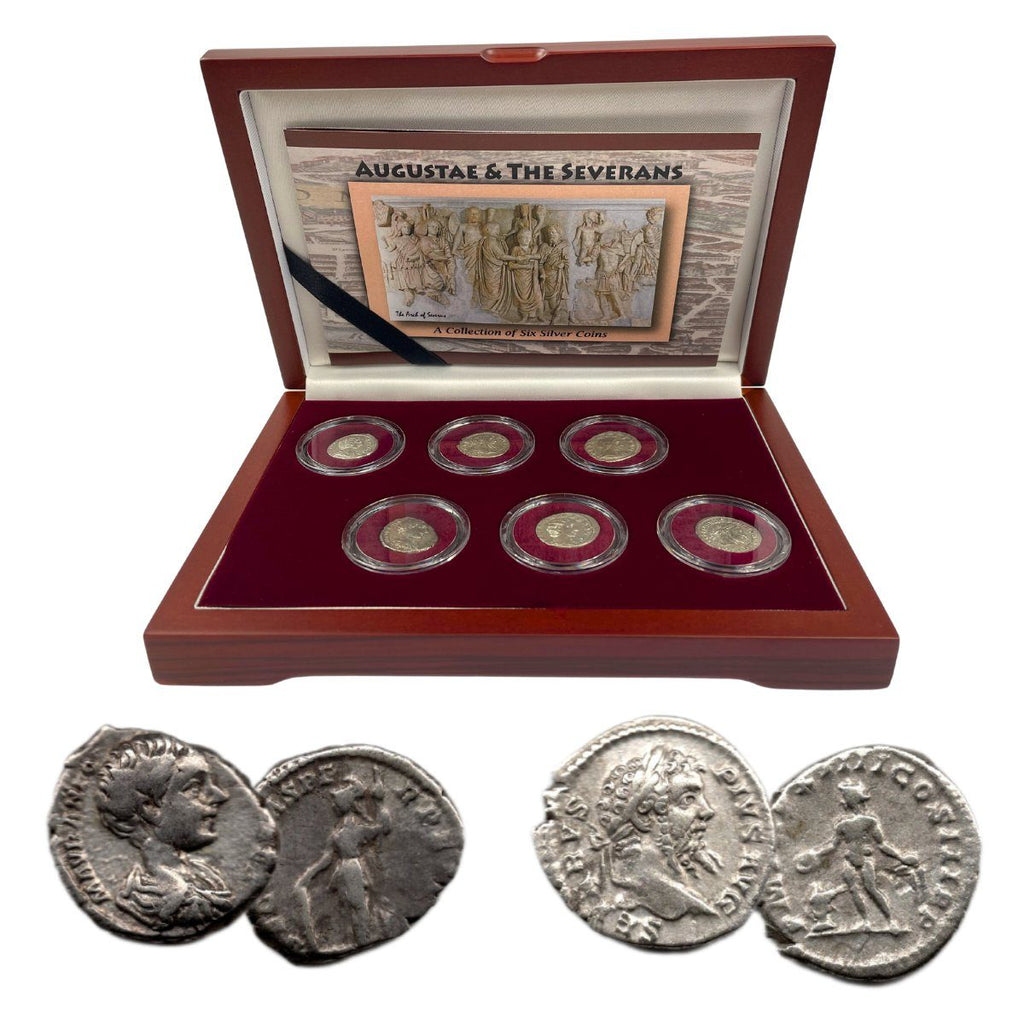 Rome’s “Three Julias” : Severan Dynasty (Six-Coin Box)