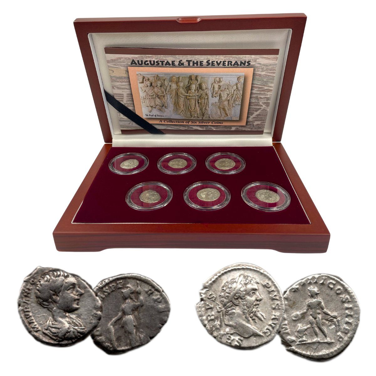 Rome’s “Three Julias” : Severan Dynasty (Six-Coin Box)