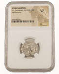 Severus Alexander AR Denarius AD 222-235 NGC VF Ancient Roman Coin