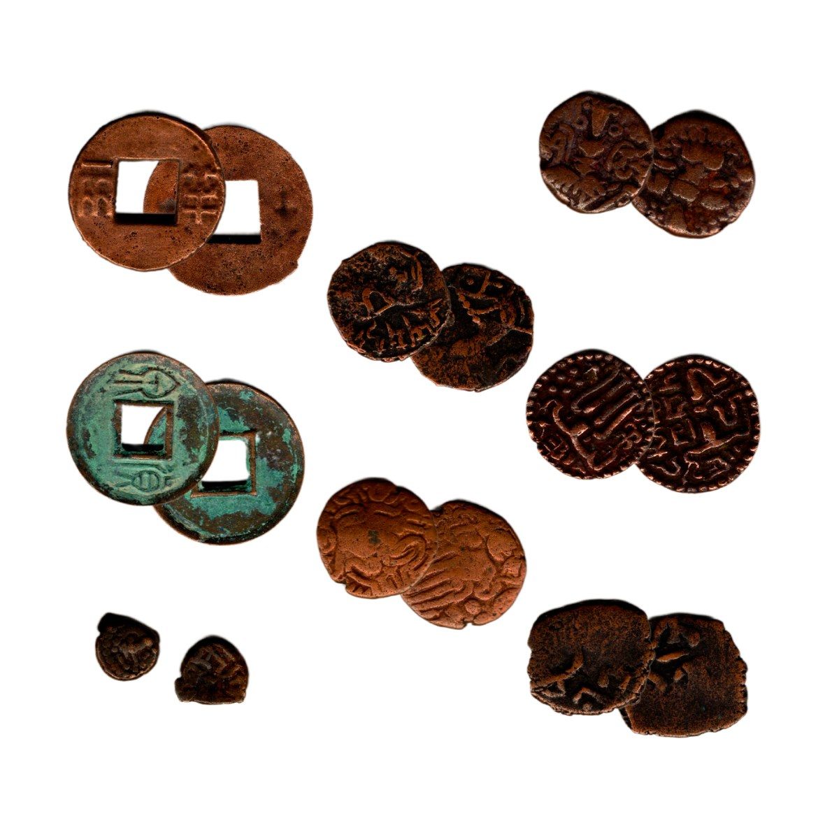 Ancient Coins of the Silk Road: 8 Coin Boxed Collection (Eight-Coin Box) - image 2
