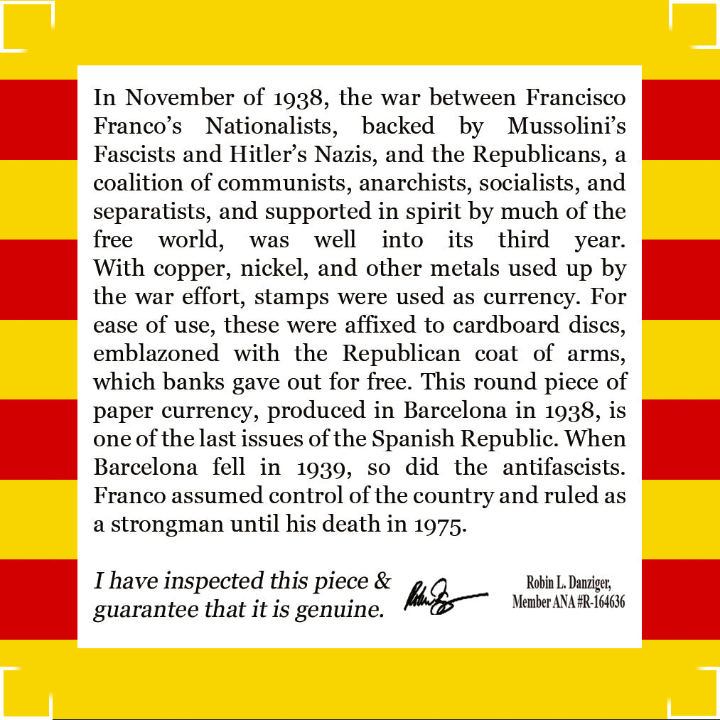 Spanish Civil War: Fall of Barcelona: Last Money of the Republic (mini)(VF) - image 3