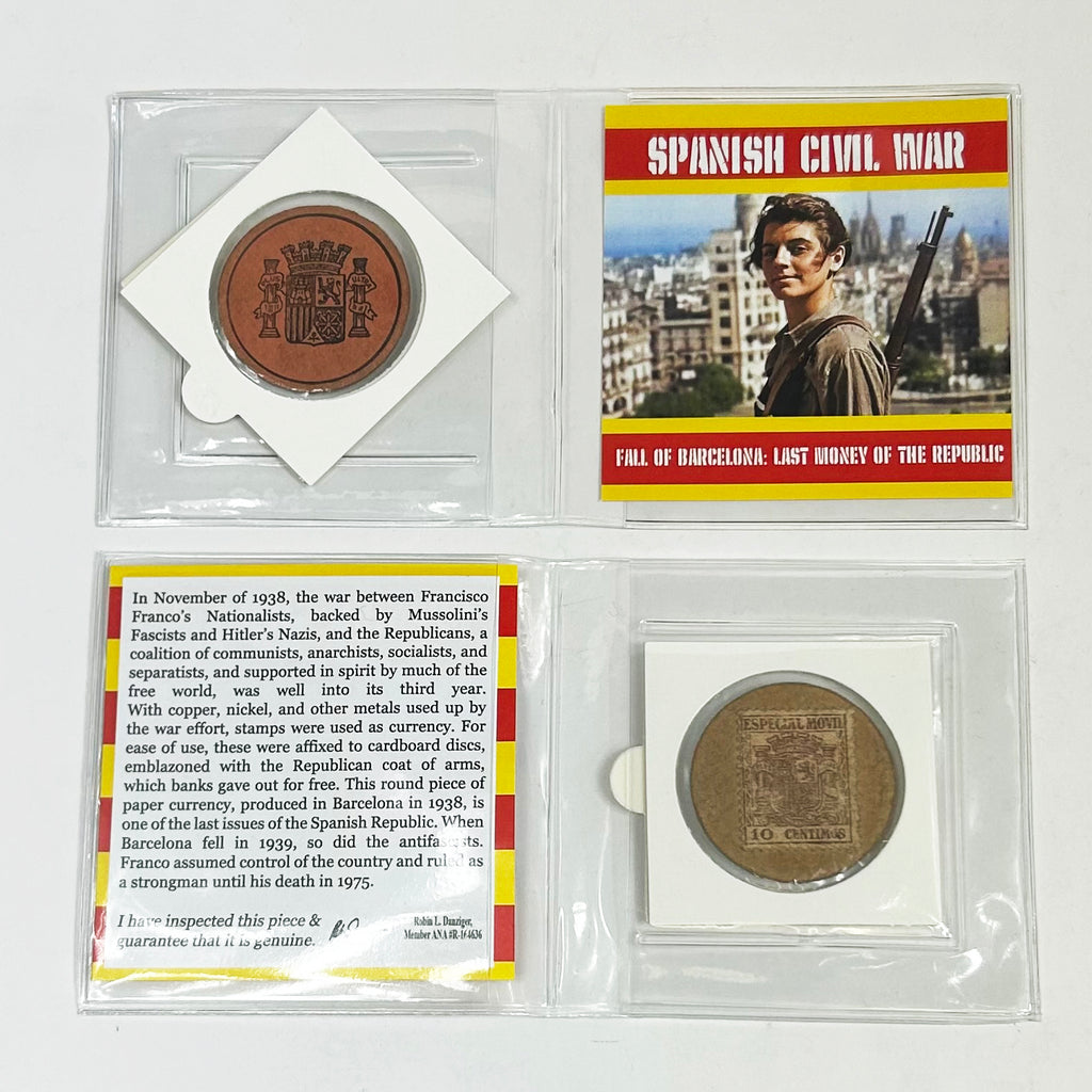 Spanish Civil War: Fall of Barcelona: Last Money of the Republic (mini)(VF)