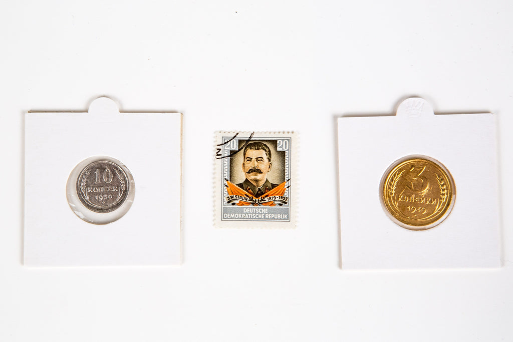 Josef Stalin Album (2 Coins, 1 Stamp) - image 4