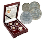 Stalin’s “Death Sentence” Coins: Box of 4 Russian Silver Coins (Four-Coin Box) - image 2