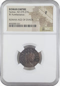 Tacitus BI Aurelianianus AD 275-276 Roman Age of Chaos NGC F Coin