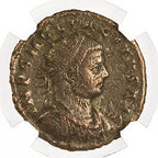 Tacitus BI Aurelianianus AD 275-276 NGC VF Ancient Roman Coin — image 2
