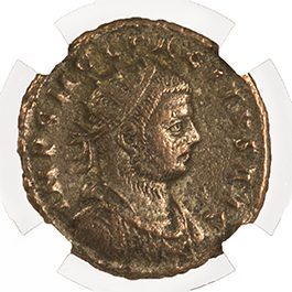 Tacitus BI Aurelianianus AD 275-276 NGC VF Ancient Roman Coin — image 2