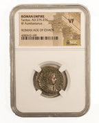 Tacitus BI Aurelianianus AD 275-276 NGC VF Ancient Roman Coin — image 4