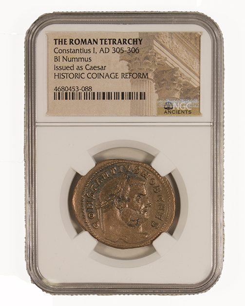 The Roman Tetrarchy: A Collection of Four NGC-Slabbed Coins (VF) (Four-Coin Box) - image 11