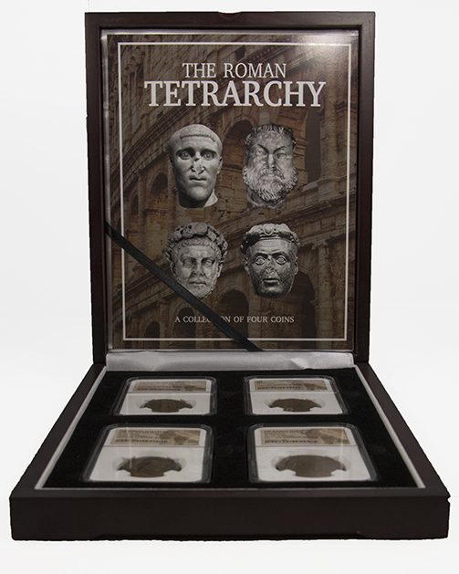 The Roman Tetrarchy: A Collection of Four NGC-Slabbed Coins (VF) (Four-Coin Box) - image 4