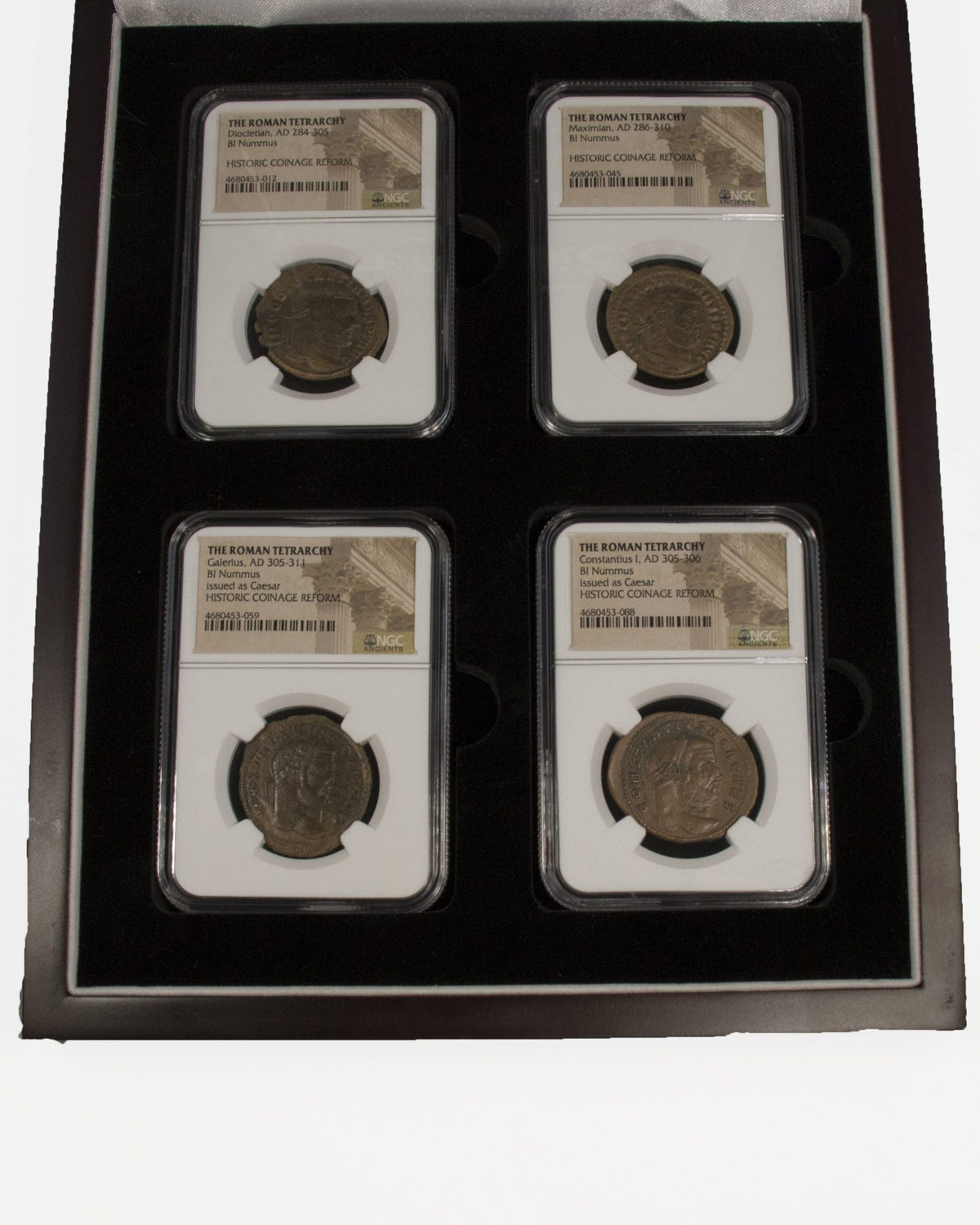 The Roman Tetrarchy: A Collection of Four NGC-Slabbed Coins (VF) (Four-Coin Box) - image 5