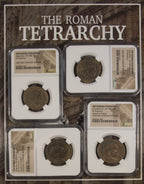 The Roman Tetrarchy: A Collection of Four NGC-Slabbed Coins (VF) (Four-Coin Box) - image 6