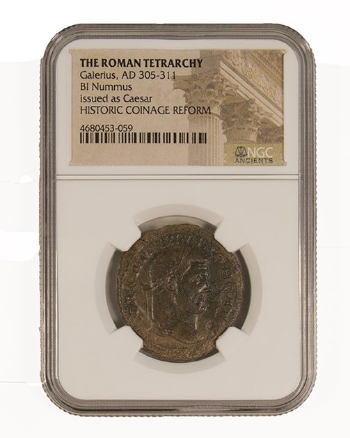 The Roman Tetrarchy: A Collection of Four NGC-Slabbed Coins (VF) (Four-Coin Box) - image 8